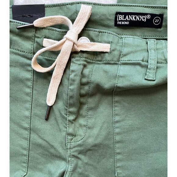 NWT BLANKNYC The Bond Mid Rise Skinny Cargo Jean in Full Bloom, Size 27 - Picture 8 of 16